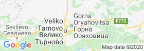 Gorna Oryakhovitsa map